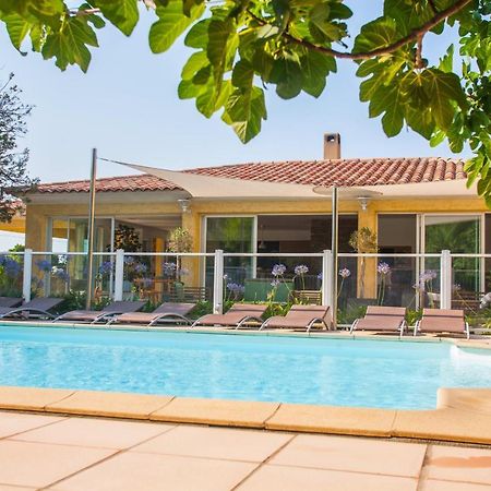 maison kiwi avec piscine chauffée terrasse jardin et bbq à Calvi Calvi (Corsica) Exterior foto